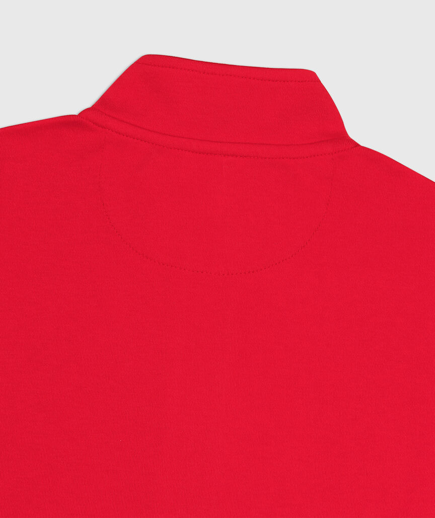 OUTLET Boys' Plaid Jersey Half-Zip