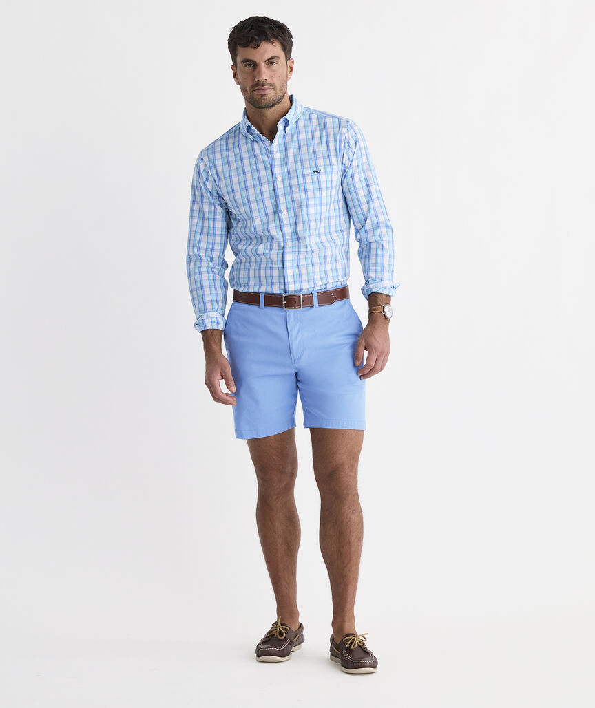 Tipsy Turtle Plaid Perfect Wash Poplin Shirt