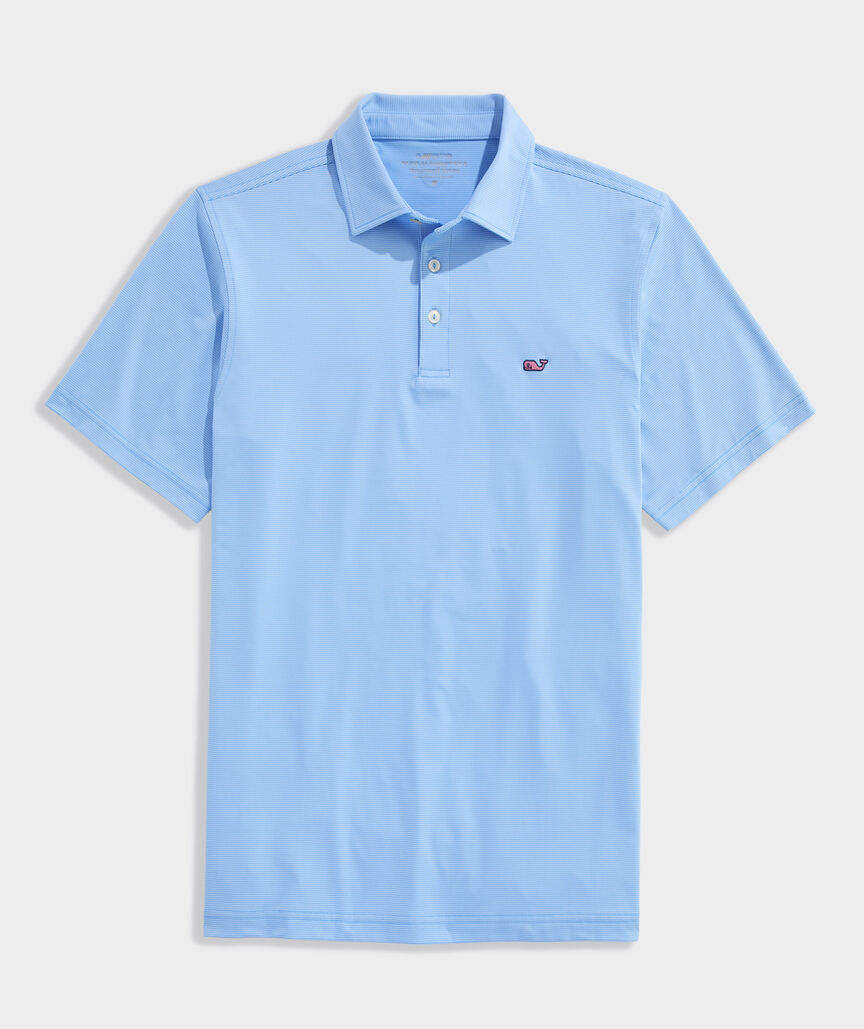Anegada Stripe Sankaty Performance Polo