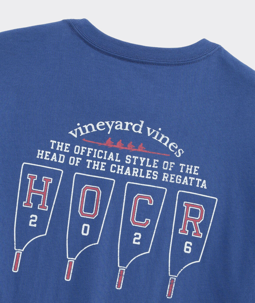Head Of The Charles® Quad Oars Long-Sleeve Pocket Tee