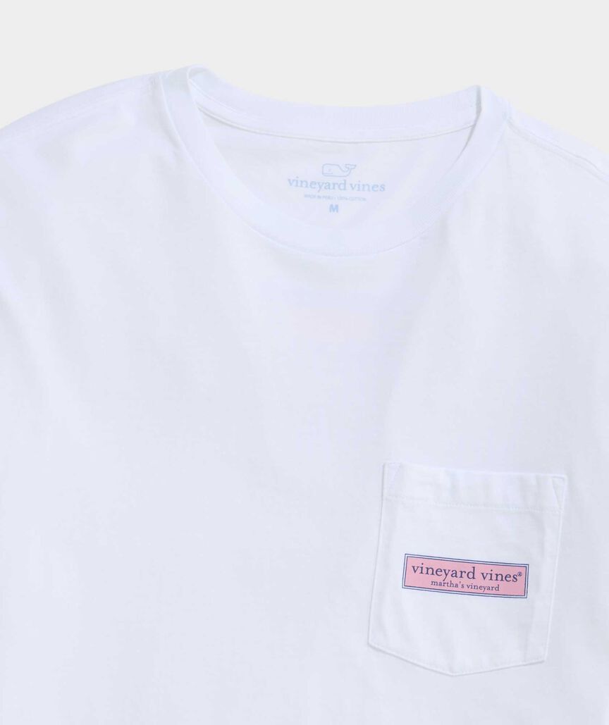 Flag Whale Short Sleeve Pocket Tee