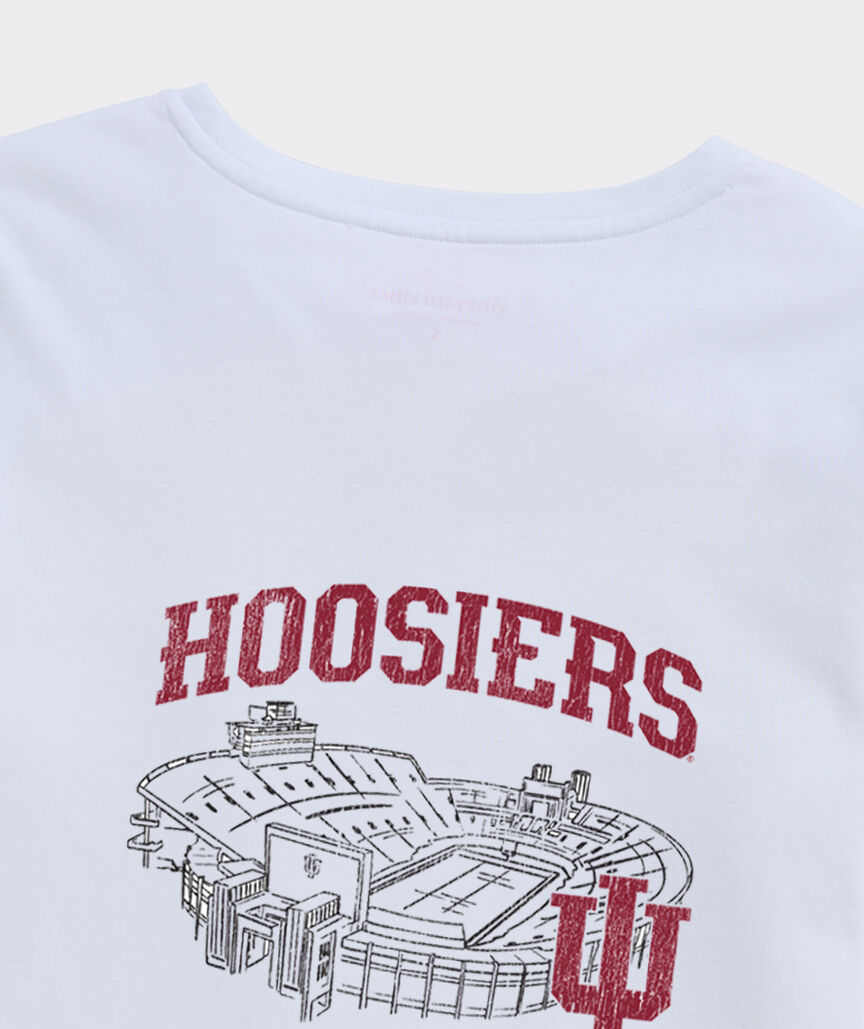 Indiana University Women's Indiana Stadium Long-Sleeve Pocket Tee