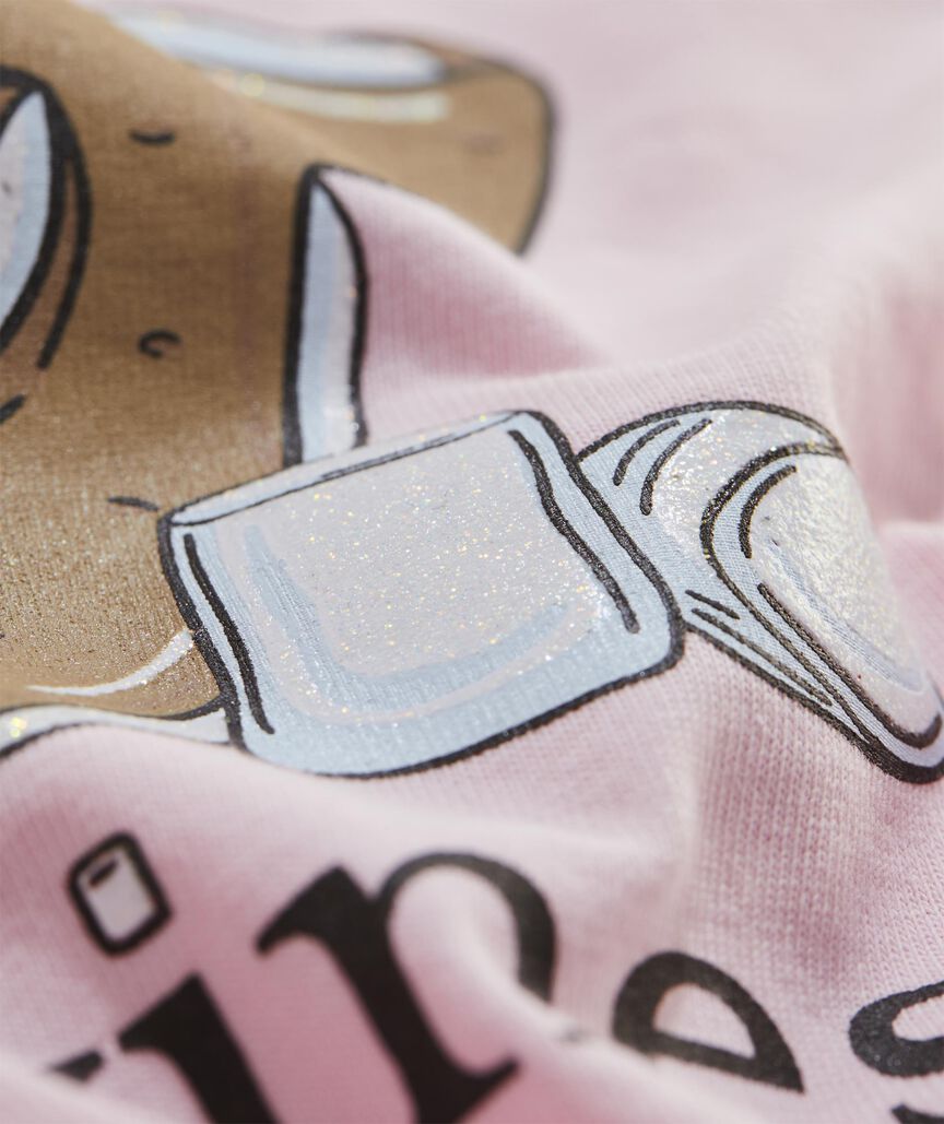 Girls' S'Mores Whale Short-Sleeve Tee