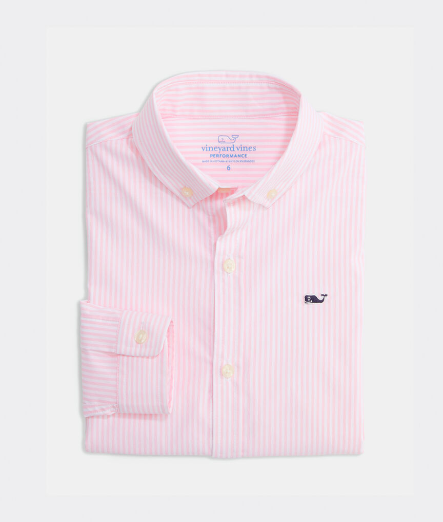 Boys' On-The-Go Stripe Shirt