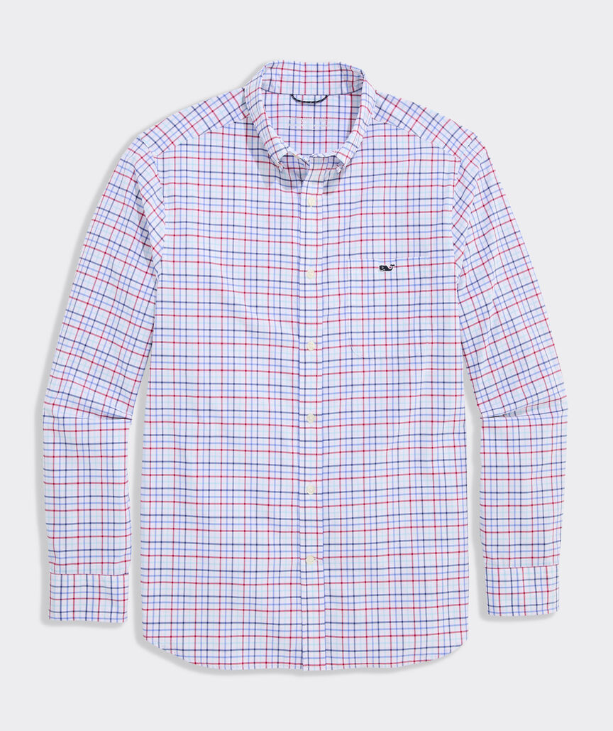 Performance Bomb Pop Tattersall Featherweight Shirt