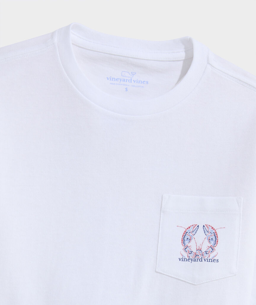 Boys' Tile Lobster Short-Sleeve Pocket Tee