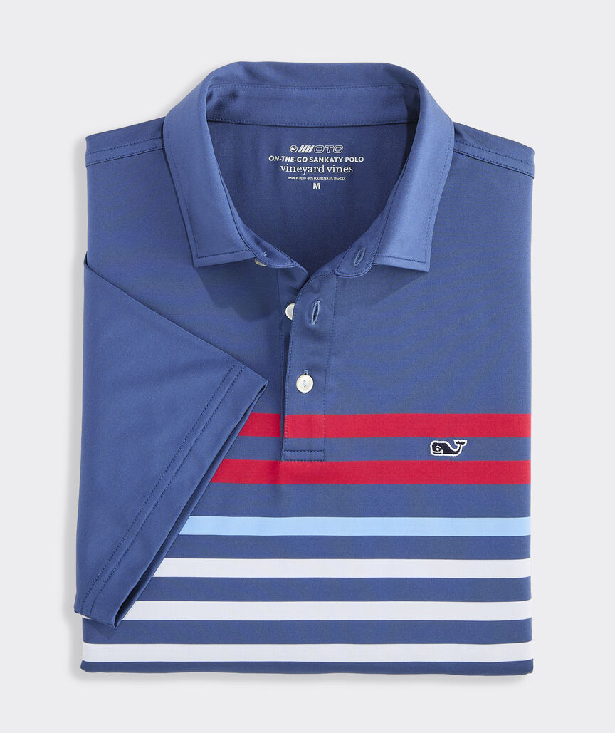 Performance Chest Stripe Sankaty Polo
