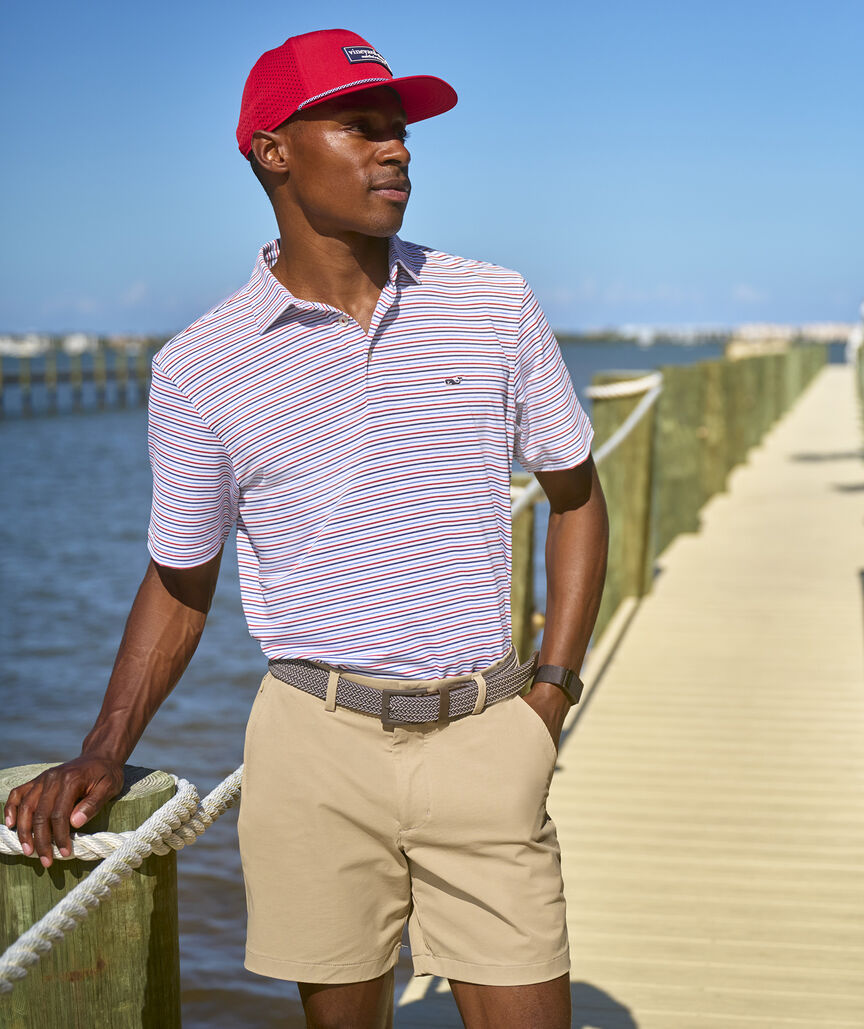 Performance Bradley Stripe Sankaty Polo