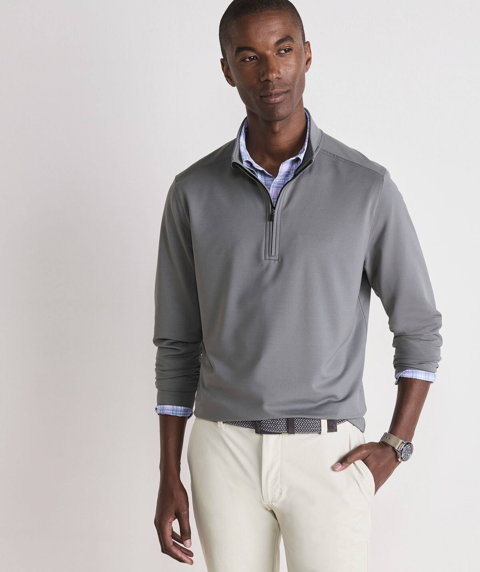 Shop Clubhouse Performance Quarter-Zip at vineyard vines