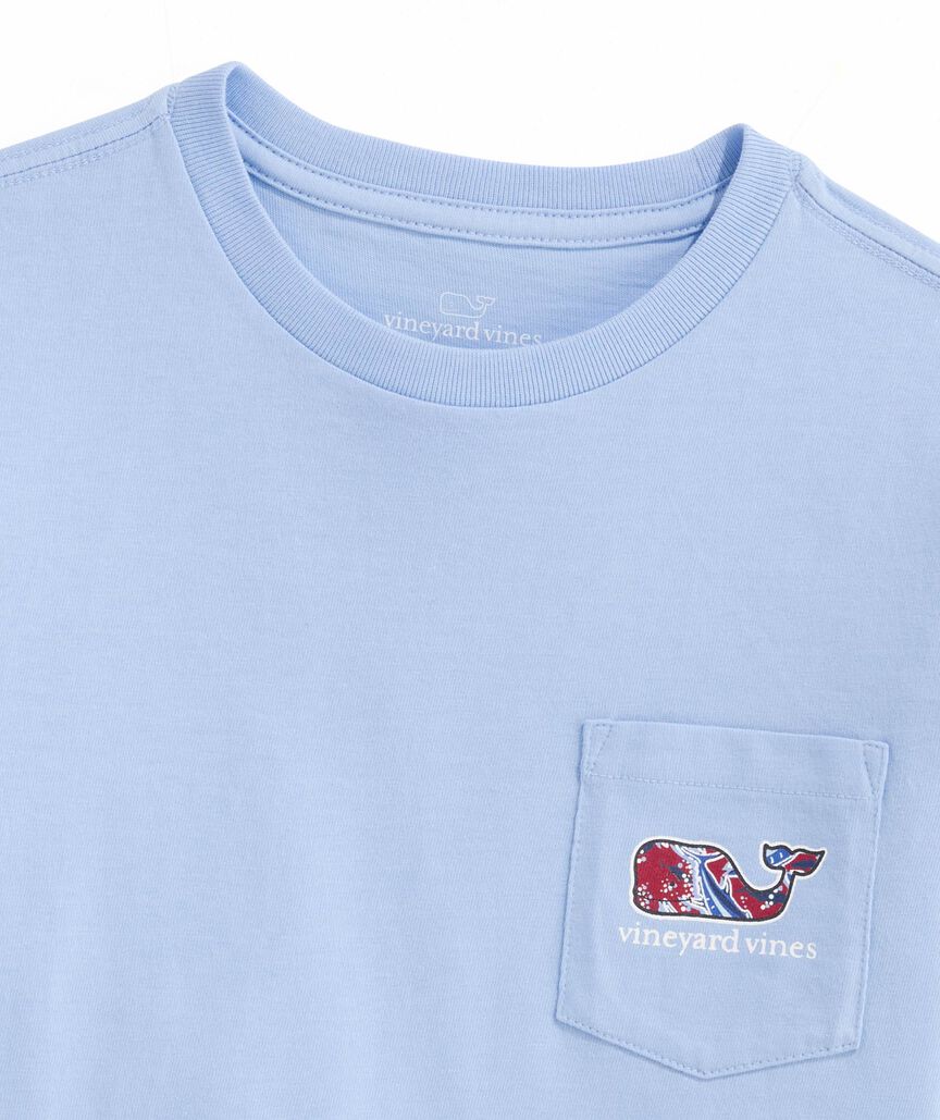 Boys’ Bone Fishing Whale Short-Sleeve Pocket Tee