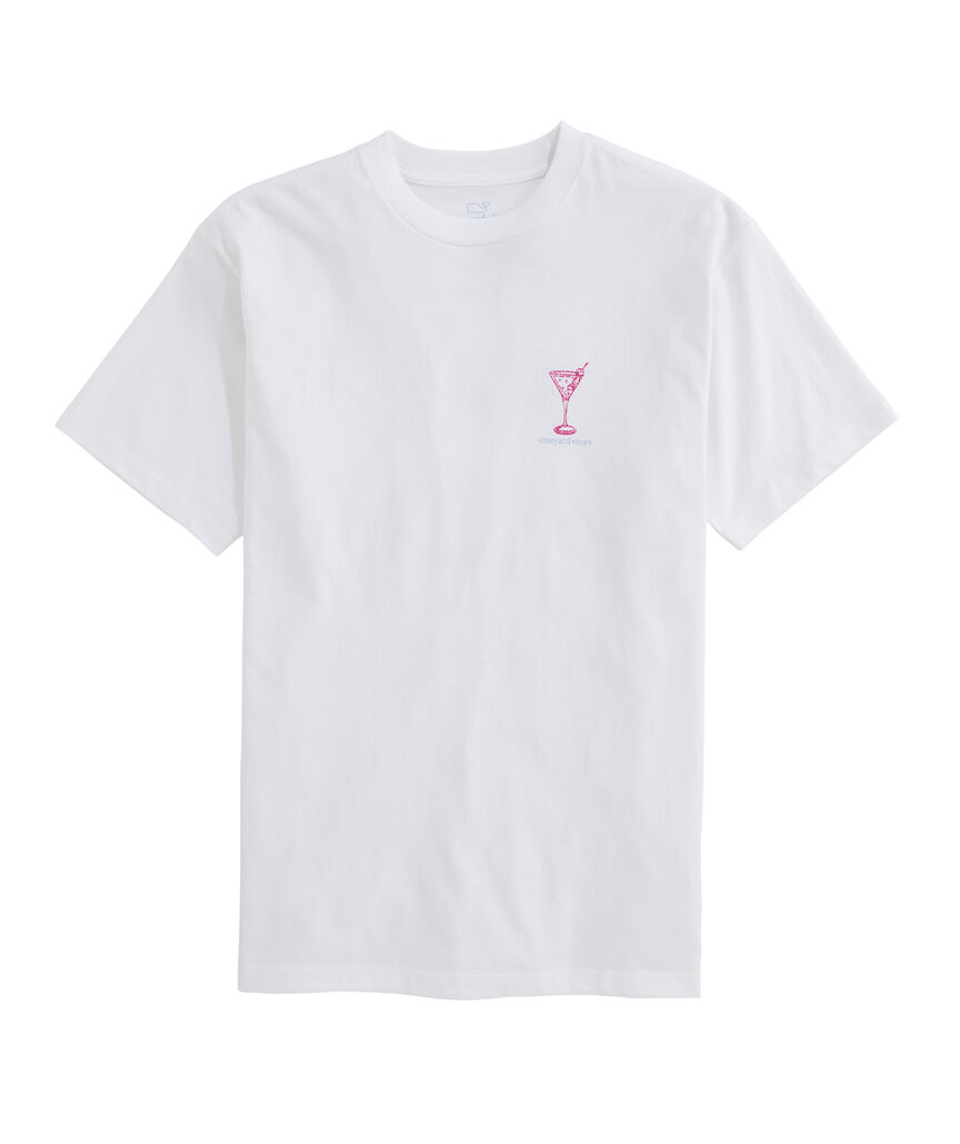 OUTLET Dirty Martini Short-Sleeve Boyfriend Tee