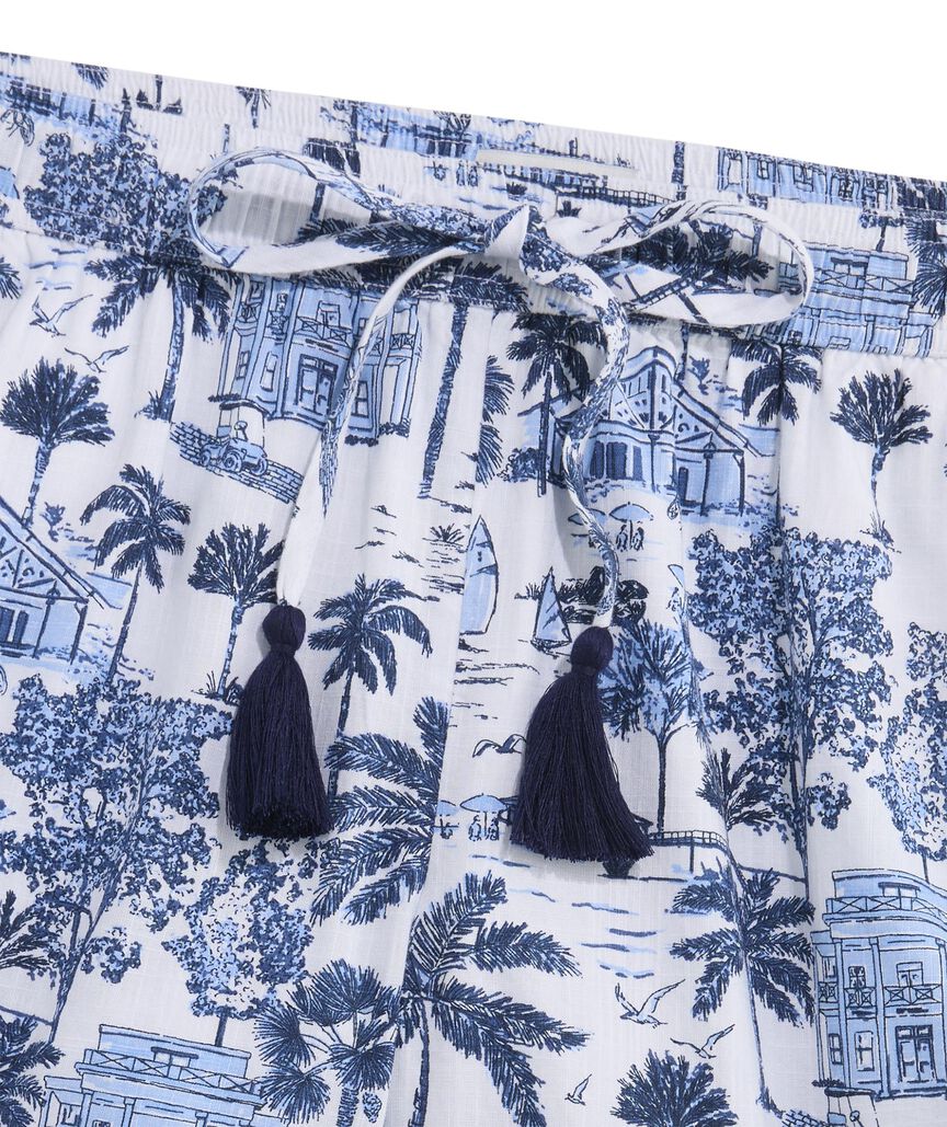 OUTLET Print Pull On Short