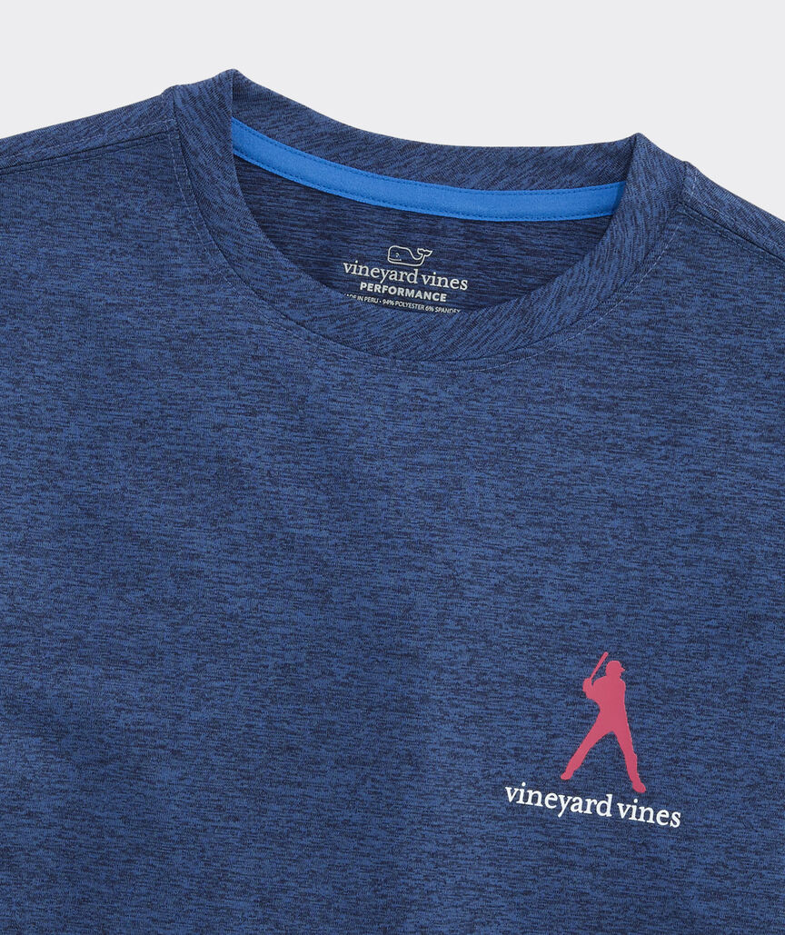 Boys' Performance Baseball USA Short-Sleeve Harbor Sun Tee