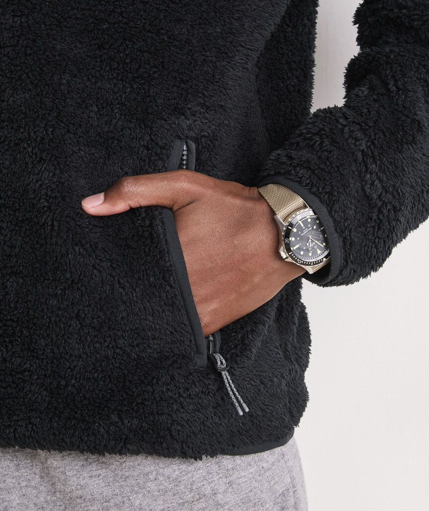 New England High-Pile Fleece Quarter-Zip