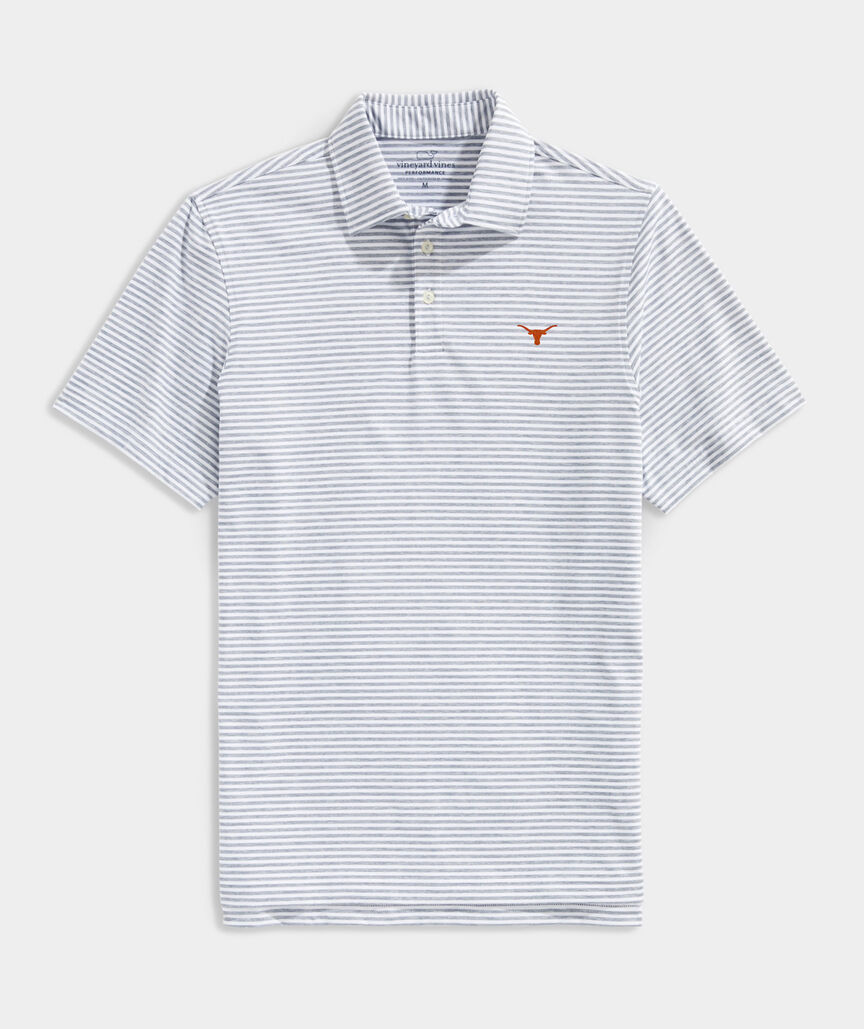University Of Texas Winstead Stripe Sankaty Polo