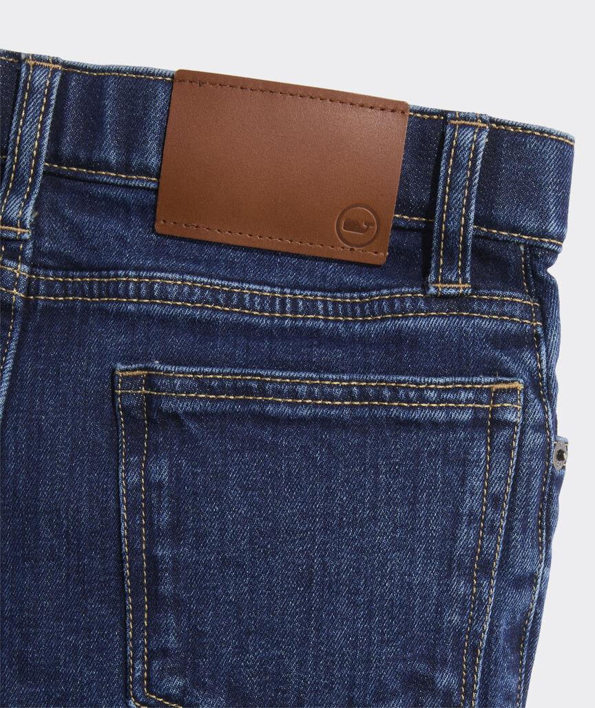 Boys' Indigo Slim Straight Jeans