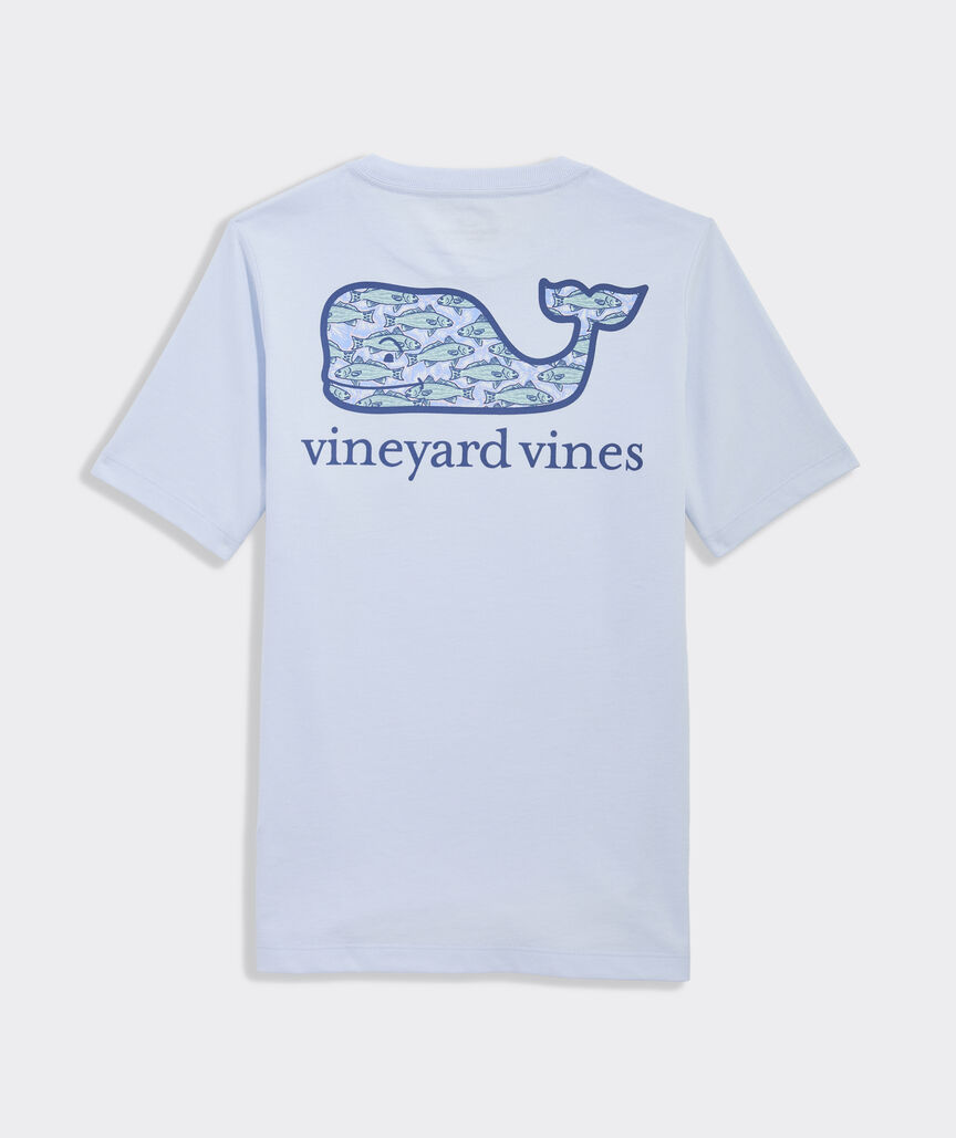 Boys' Pink Drink Redfish Short-Sleeve Pocket Tee