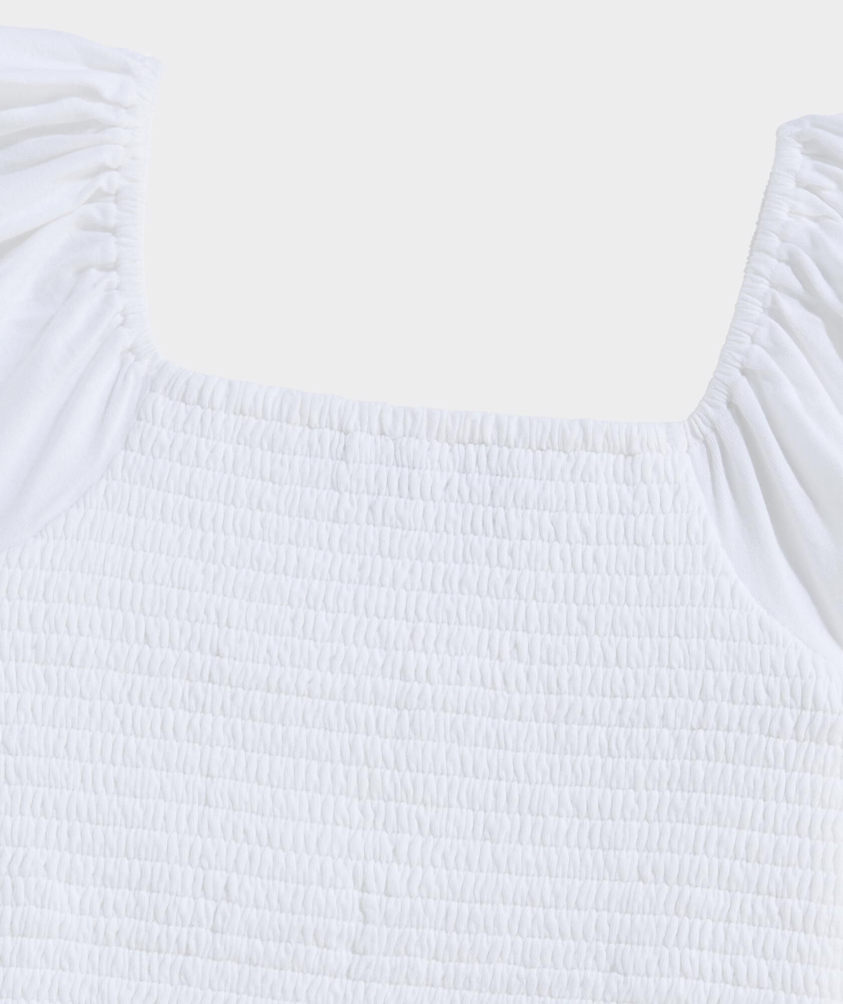 Girls' Smocked Jersey Top