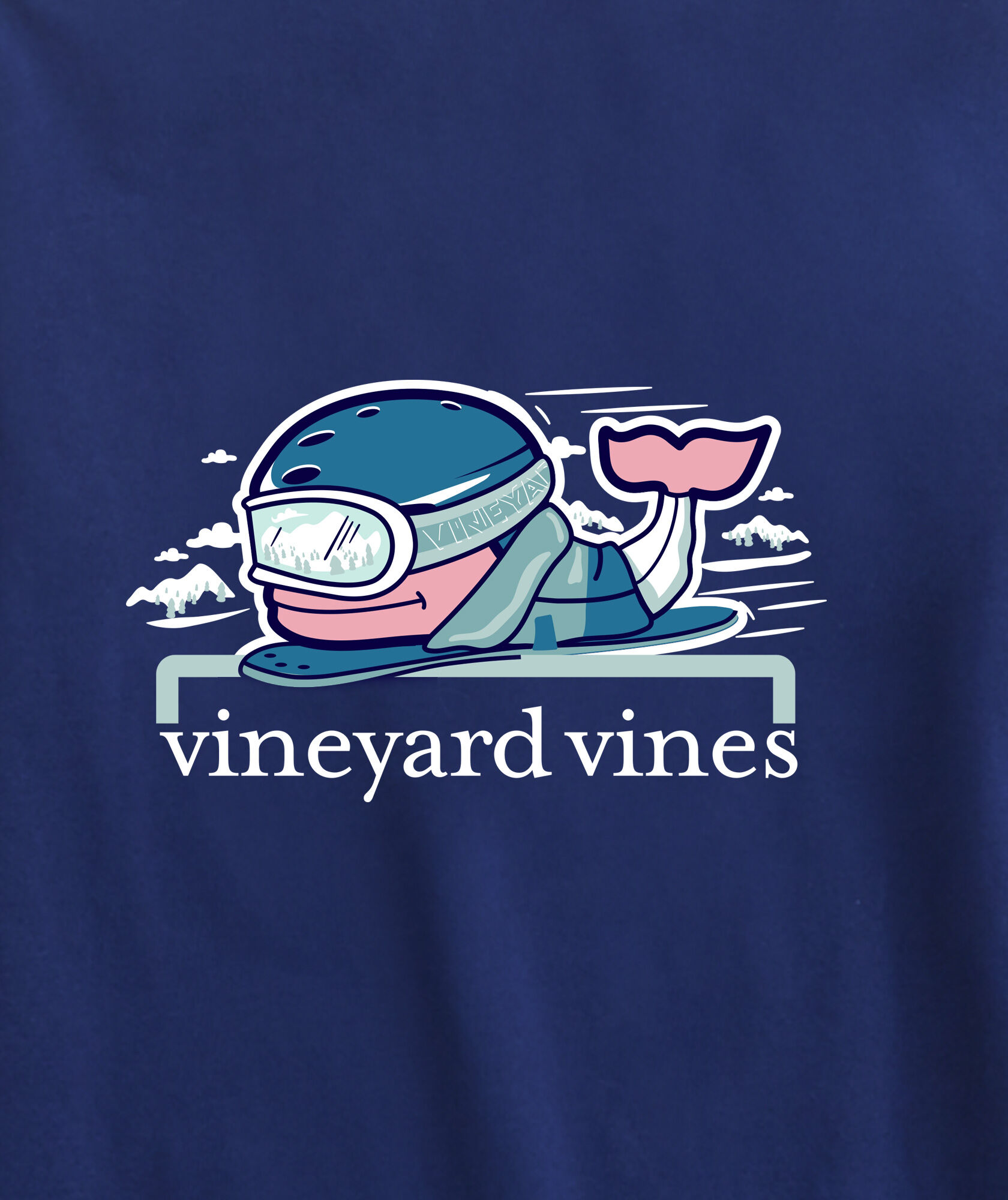 OUTLET Boys' Snowboard Rail Whale Long-Sleeve Pocket Tee