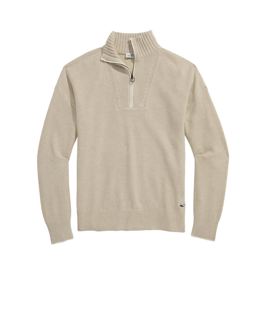 OUTLET Honeycomb Quarter-Zip