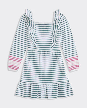Girls' Long Sleeve Jersey Dress