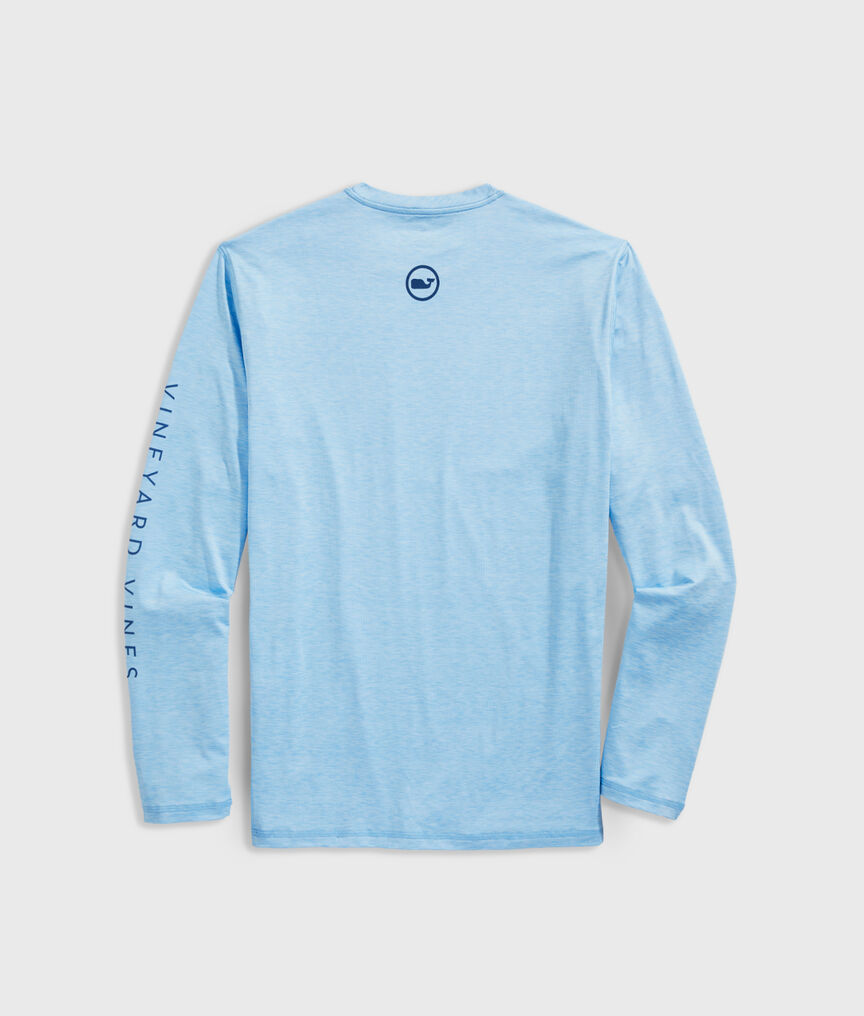 Fly Reel Long-Sleeve Harbor Performance Tee