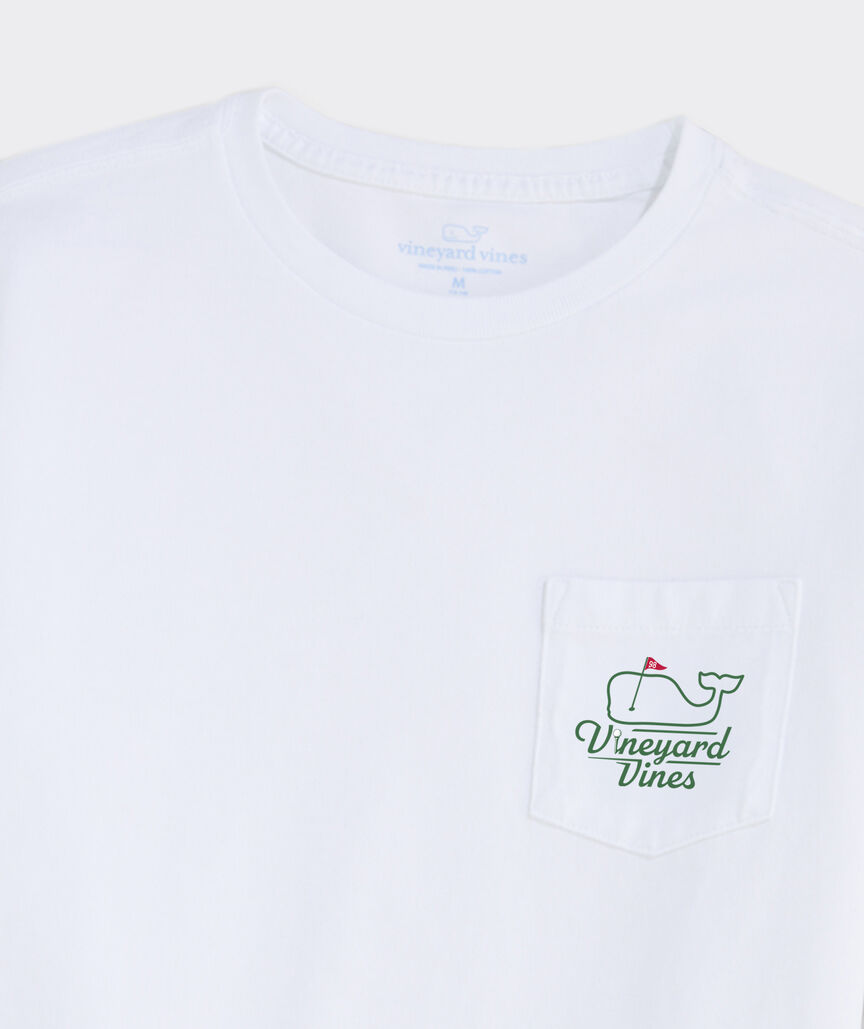 Boys' Golf Flag Short-Sleeve Pocket Tee