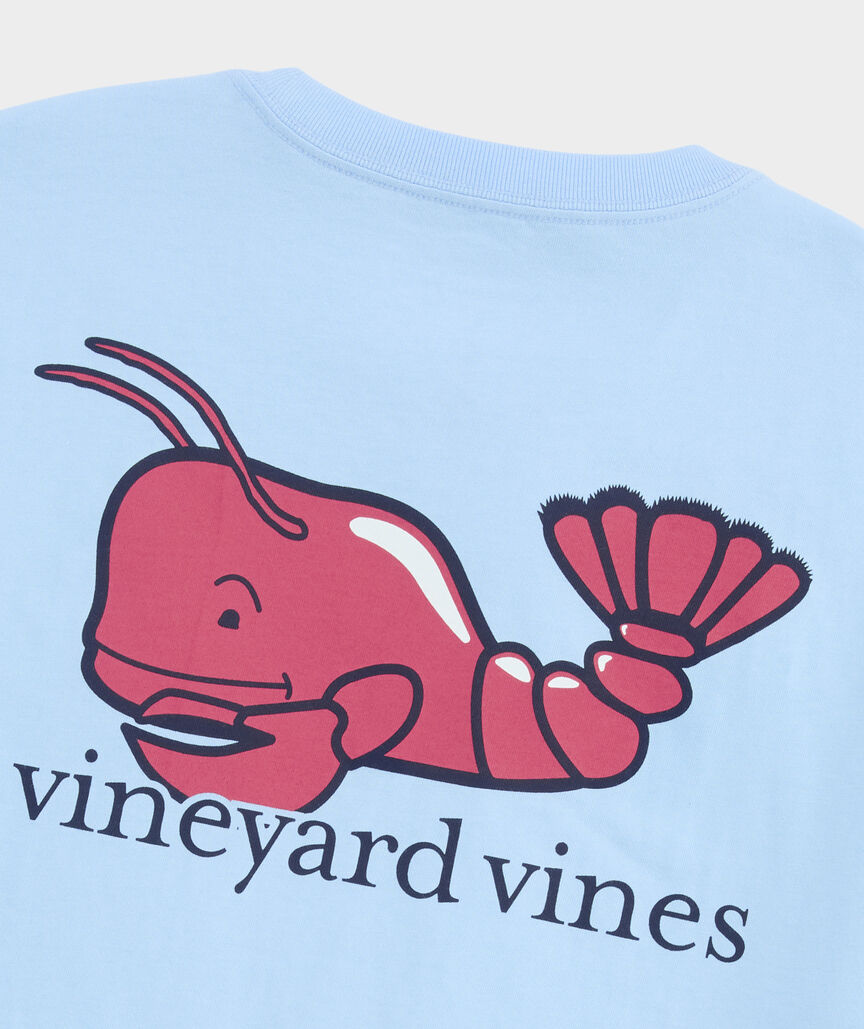 Lobster Whale Short-Sleeve Pocket Tee