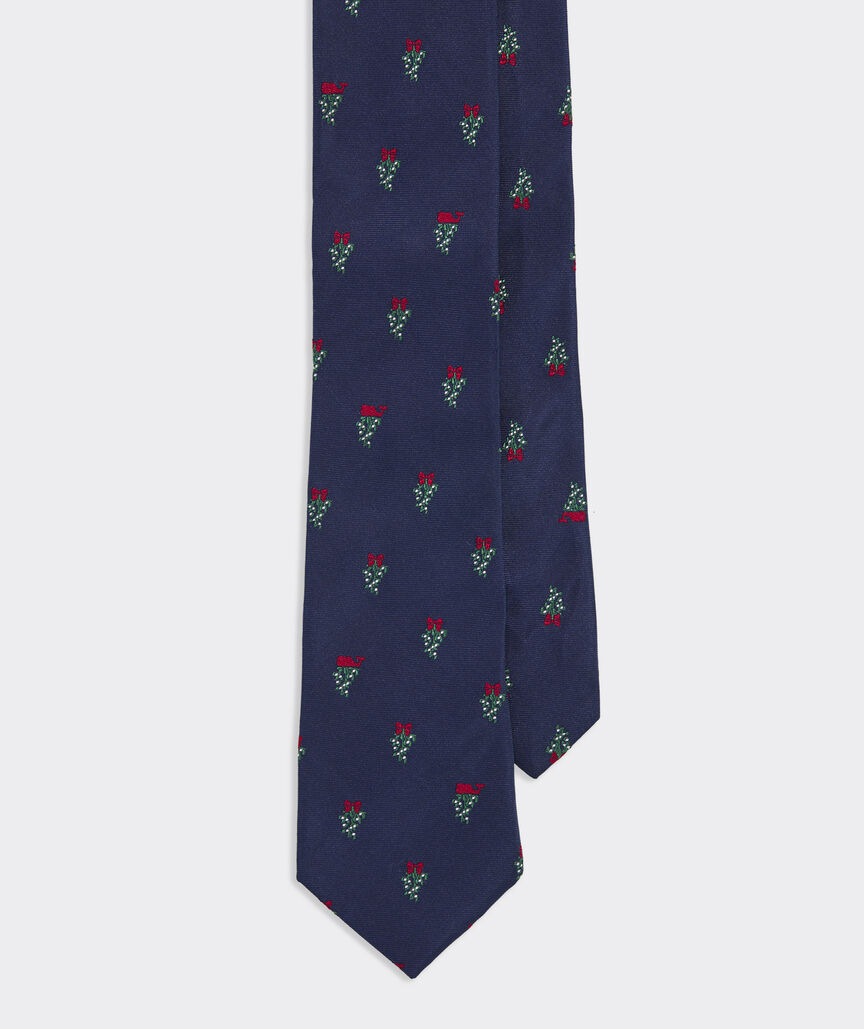 Mistletoe Woven Kennedy Tie