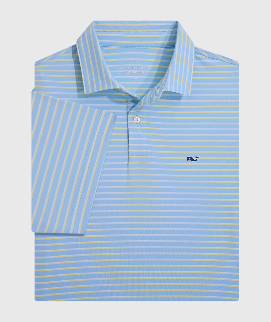 OUTLET Stripe Performance Polo