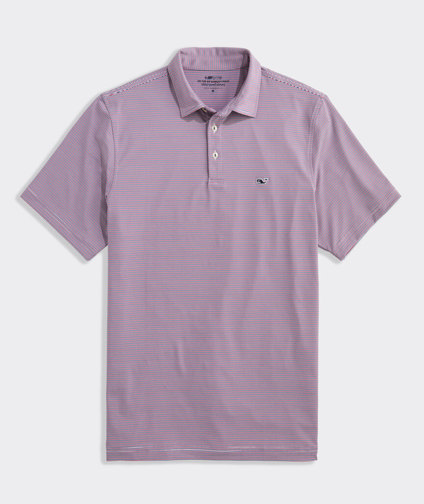 Performance Anegada Stripe Sankaty Polo