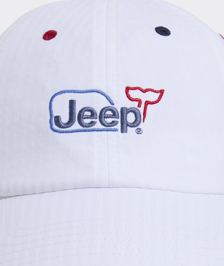 Jeep Collection Women's Seersucker Baseball Hat