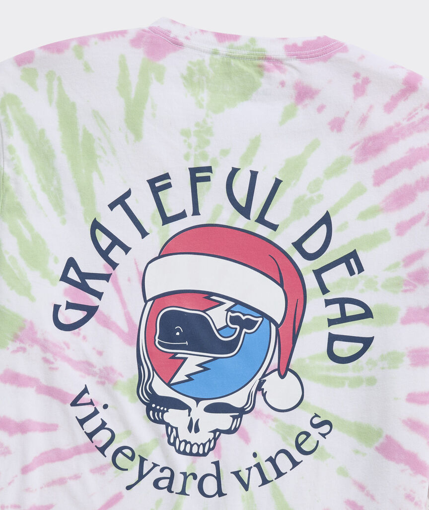 Grateful Dead x vineyard vines Holiday Stealie Long-Sleeve Pocket Tee
