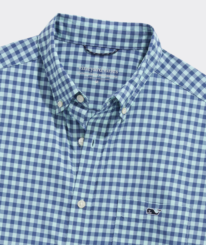 Performance Topsail Gingham Featherweight Shirt