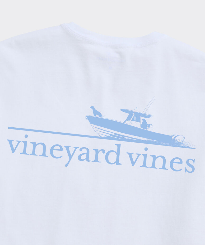 Man's Best Friend Jake Blue Short-Sleeve Pocket Tee