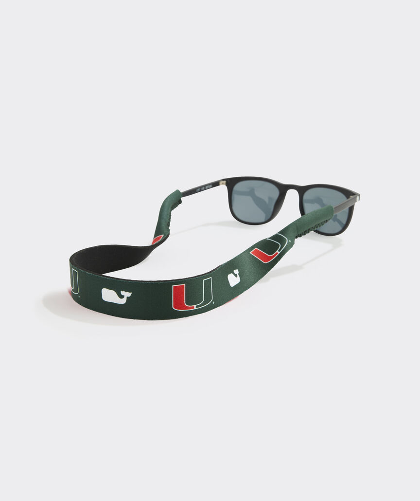 University of Miami Sunglass Strap