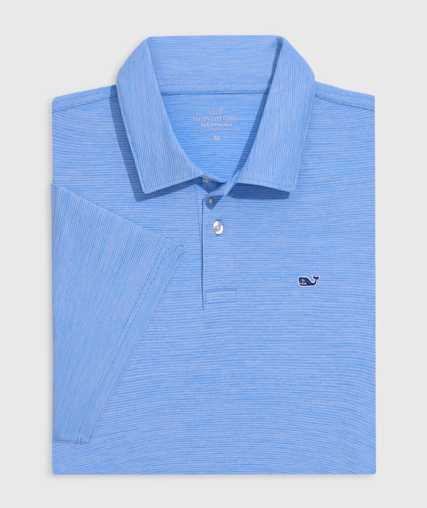 OUTLET Performance St. Jean Stripe Polo