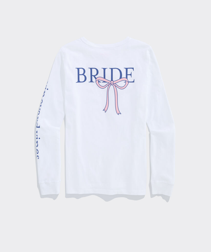 Bride Long-Sleeve Pocket Tee