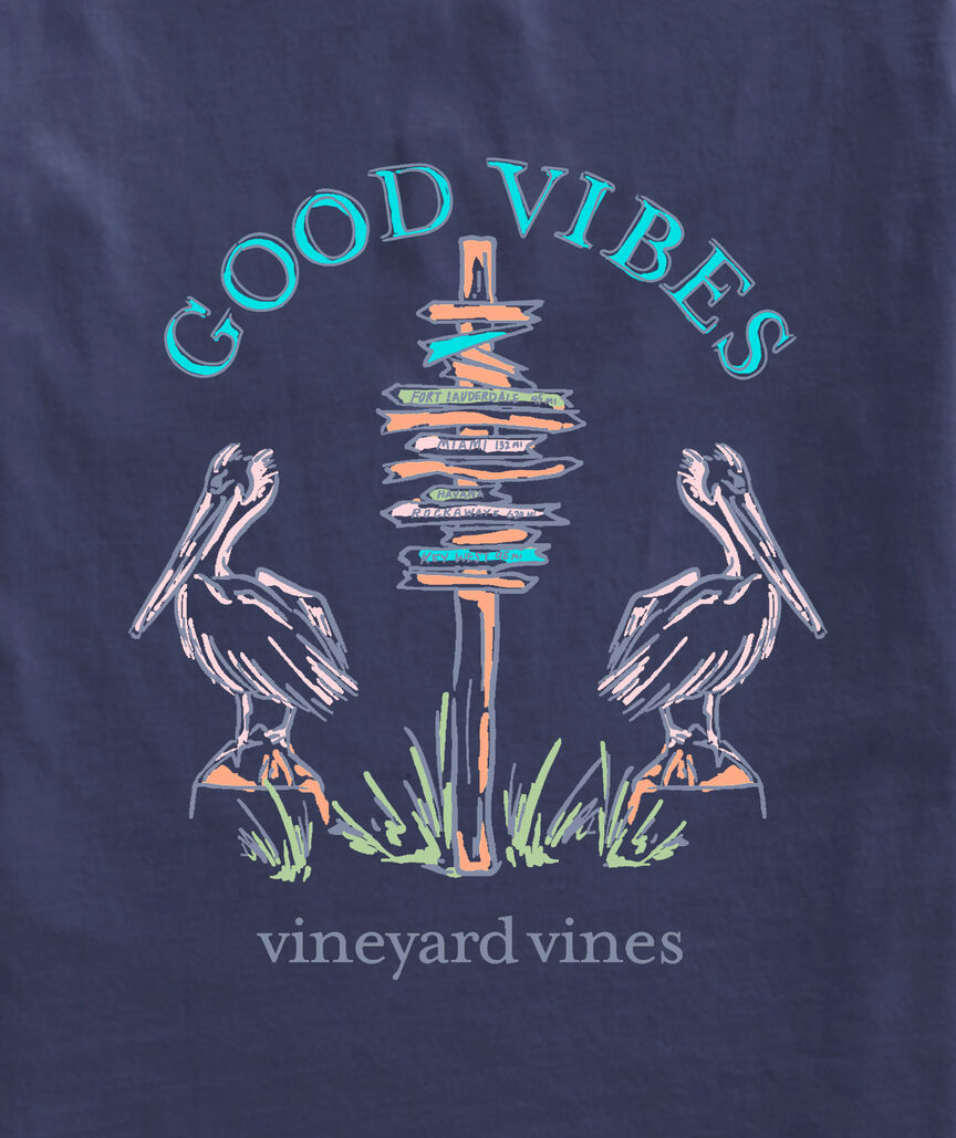 OUTLET Good Vibes Pelican Short-Sleeve Tee