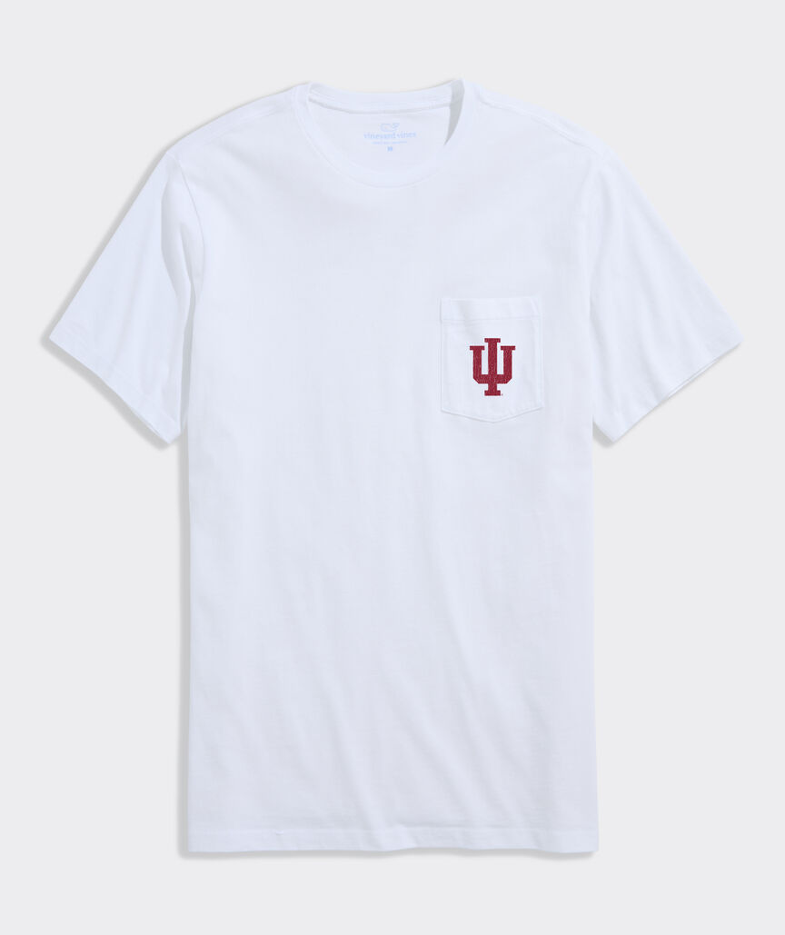 Indiana University Pennants Short-Sleeve Pocket Tee