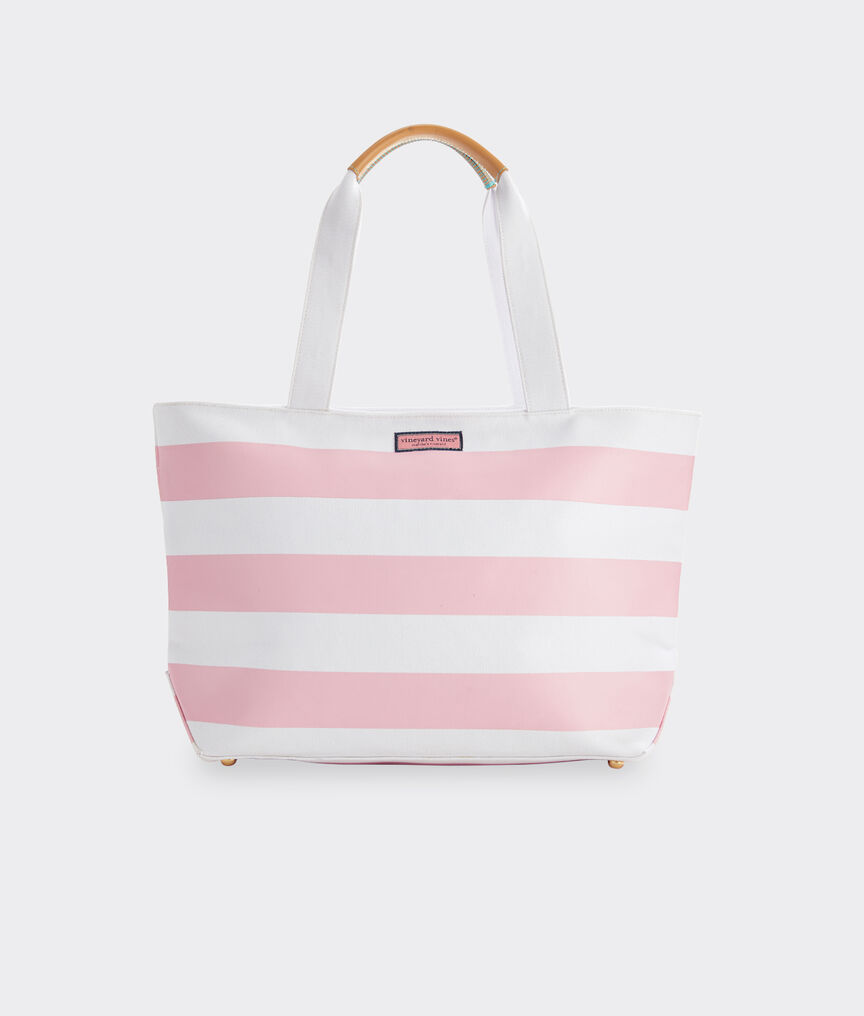 Cove Rugby Stripe Large Tote