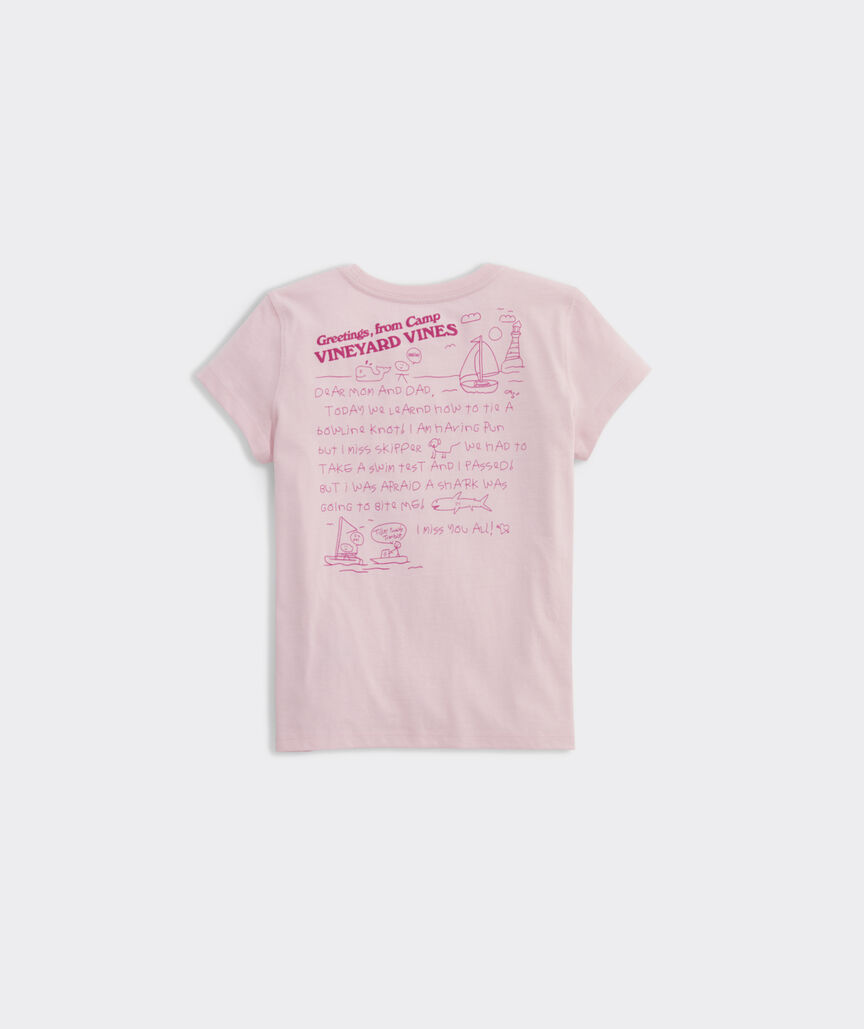 Girls' Letter From Camp Short-Sleeve Tee
