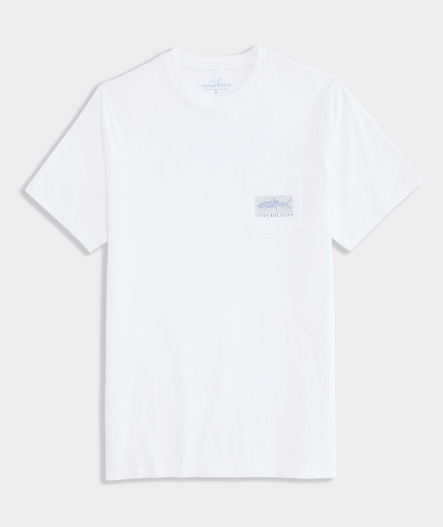 Drift-Dye Bonefish Whale Short-Sleeve Pocket Tee