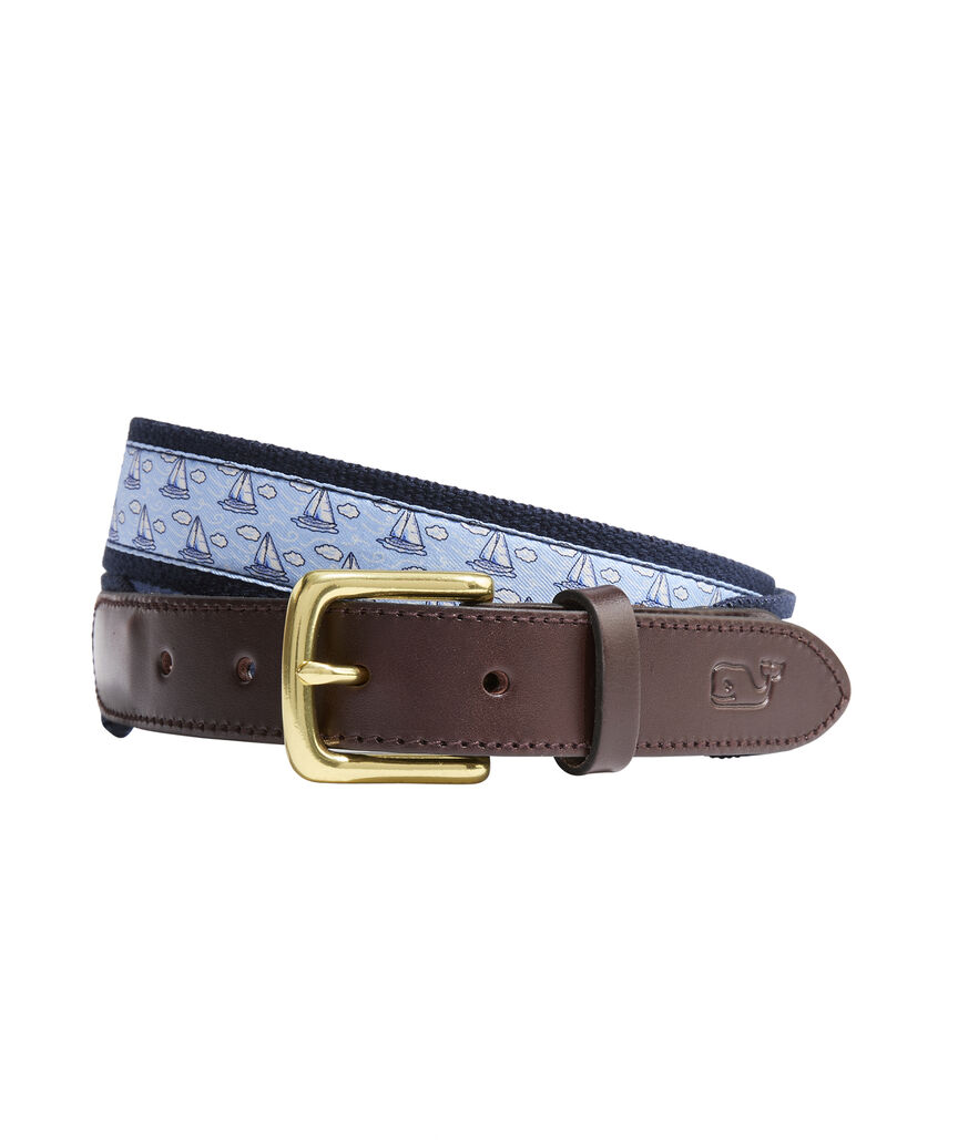 OUTLET Sailboat Canvas Club Belt