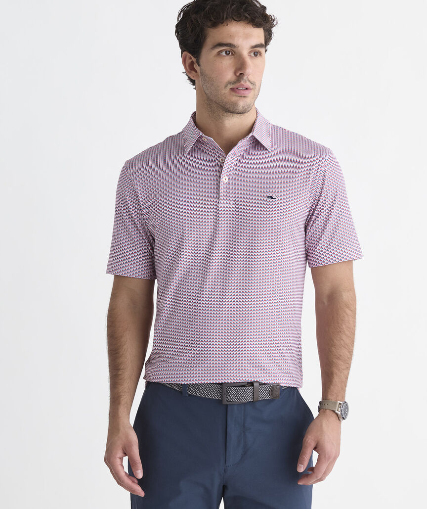 Performance Printed Sankaty Polo