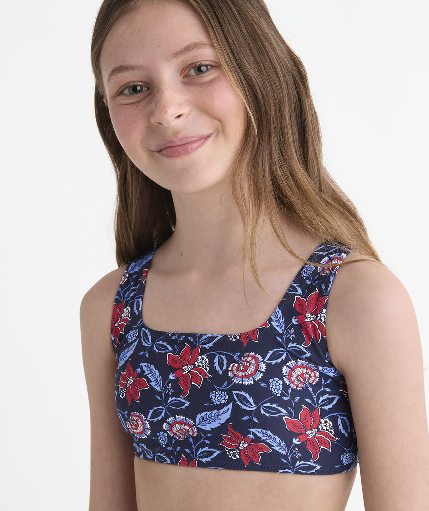 Girls' Square-Neck Bikini