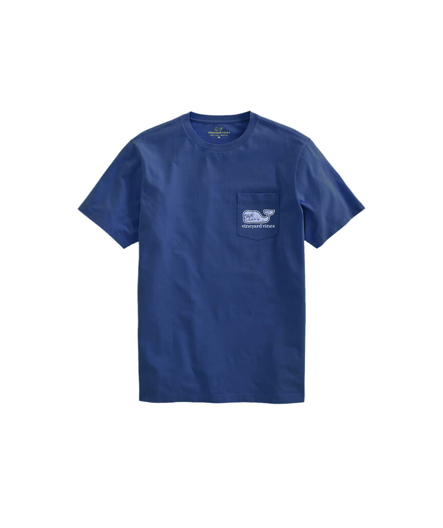 OUTLET Gasparilla Scene Whale Short-Sleeve Pocket Tee