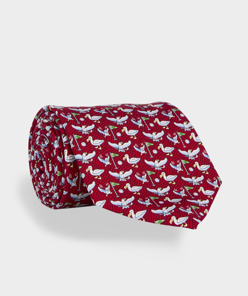 Under Par Silk Tie