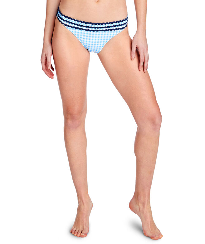 Shop Gingham Ric Rac Bikini Top at vineyard vines
