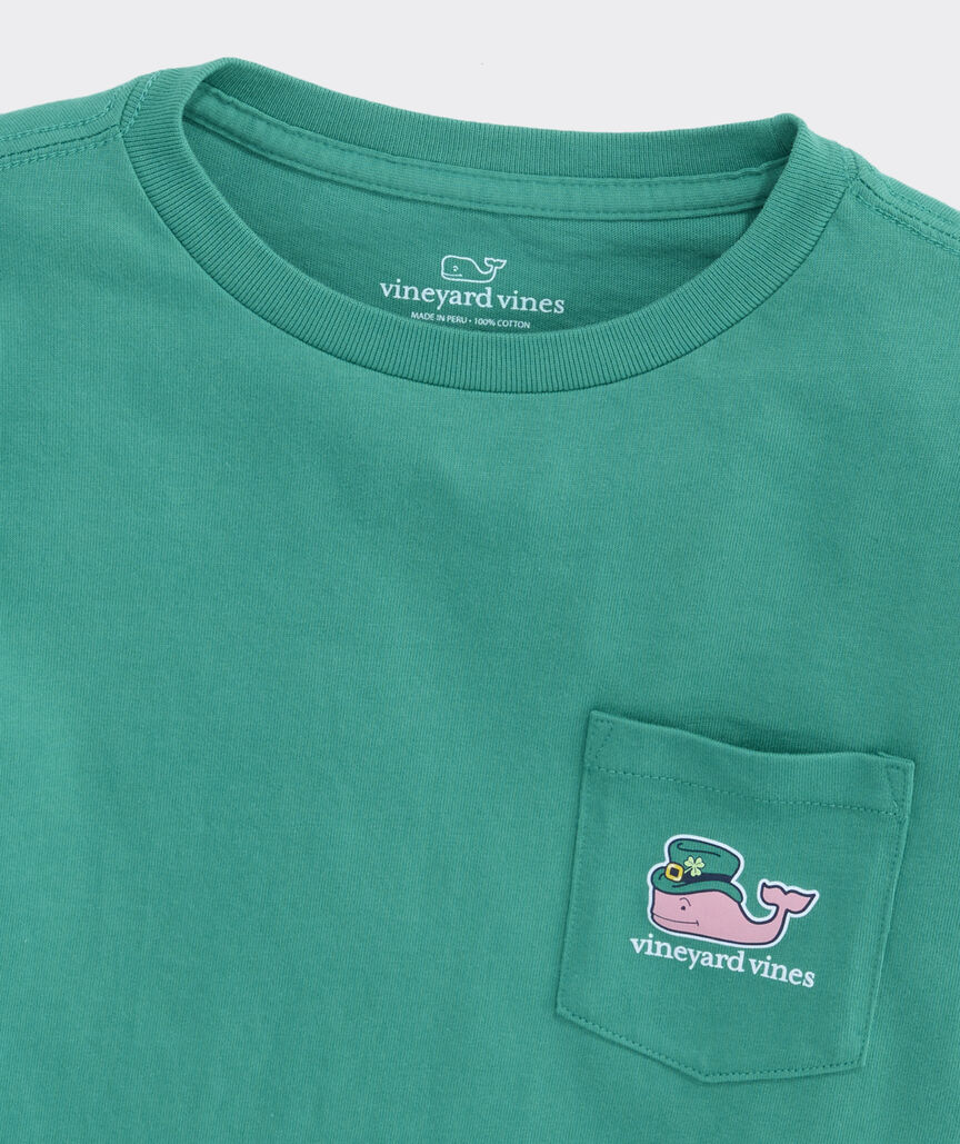 Boys' Lucky Whale Long-Sleeve Pocket Tee